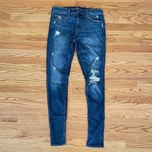 Hollister mens super skinny jeans